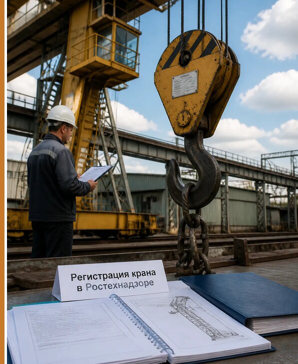 Регистрация крана в Ростехнадзоре в Сосновом Боре от 15237 р. | Авеста ОТиПБ