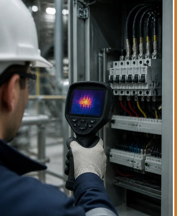 Тепловой контроль оборудования в Сосновом Боре для безопасности работ